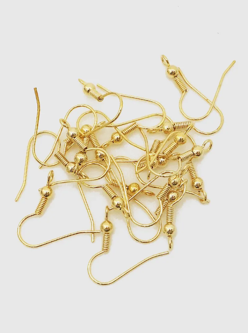 10-PAIR FISH HOOK WITH COILS