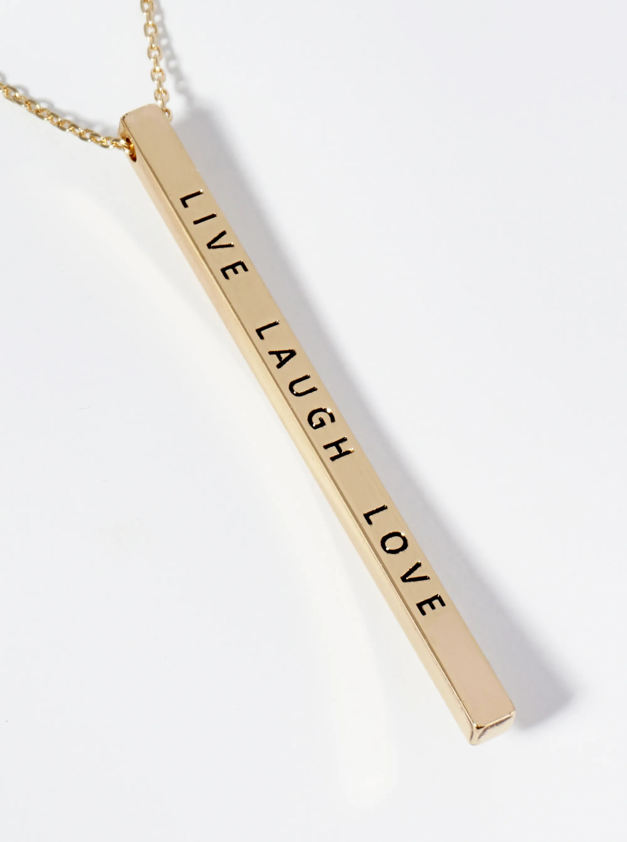 Vertical love necklace hotsell