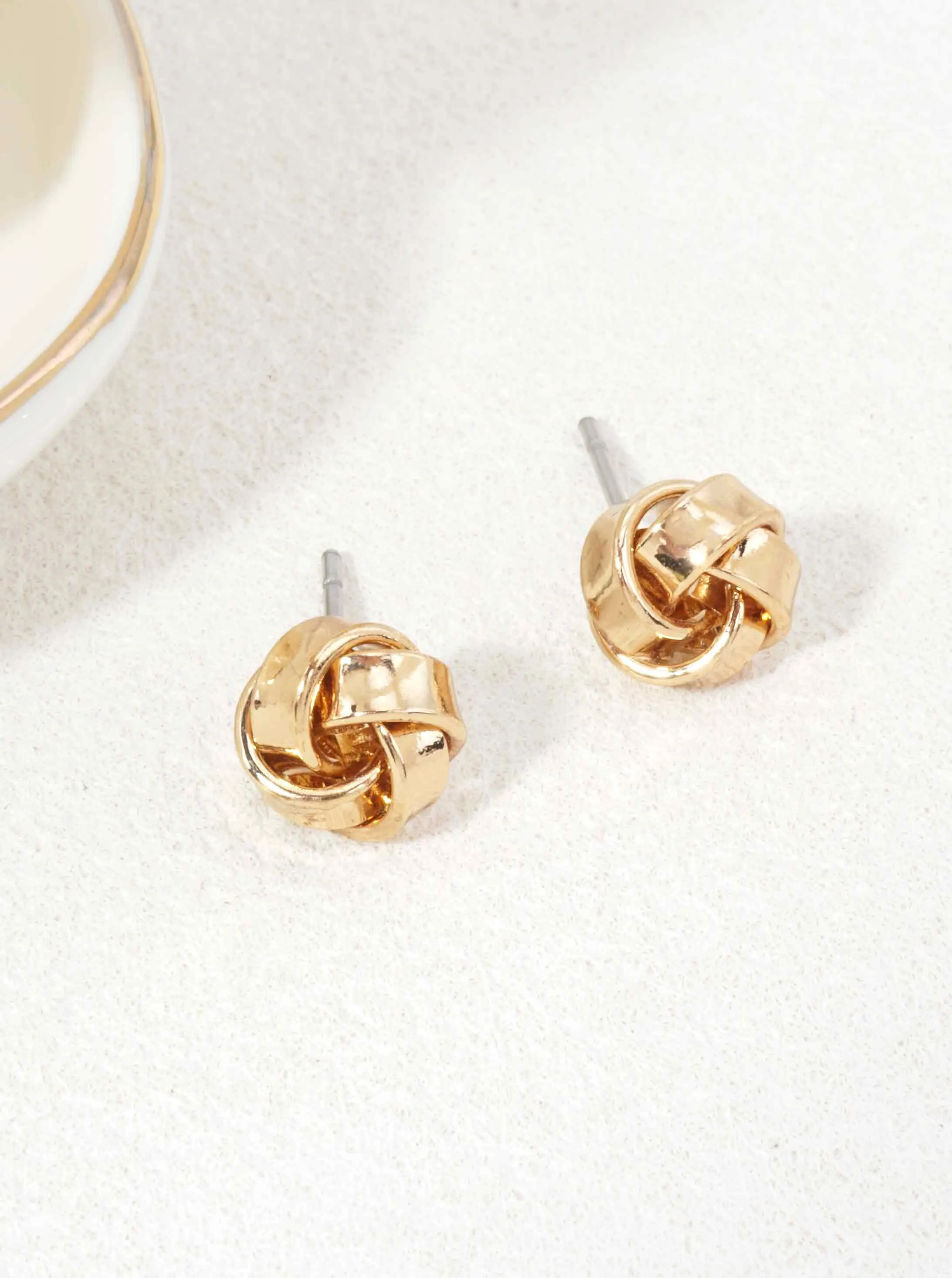 Classic Knot Stud Earrings